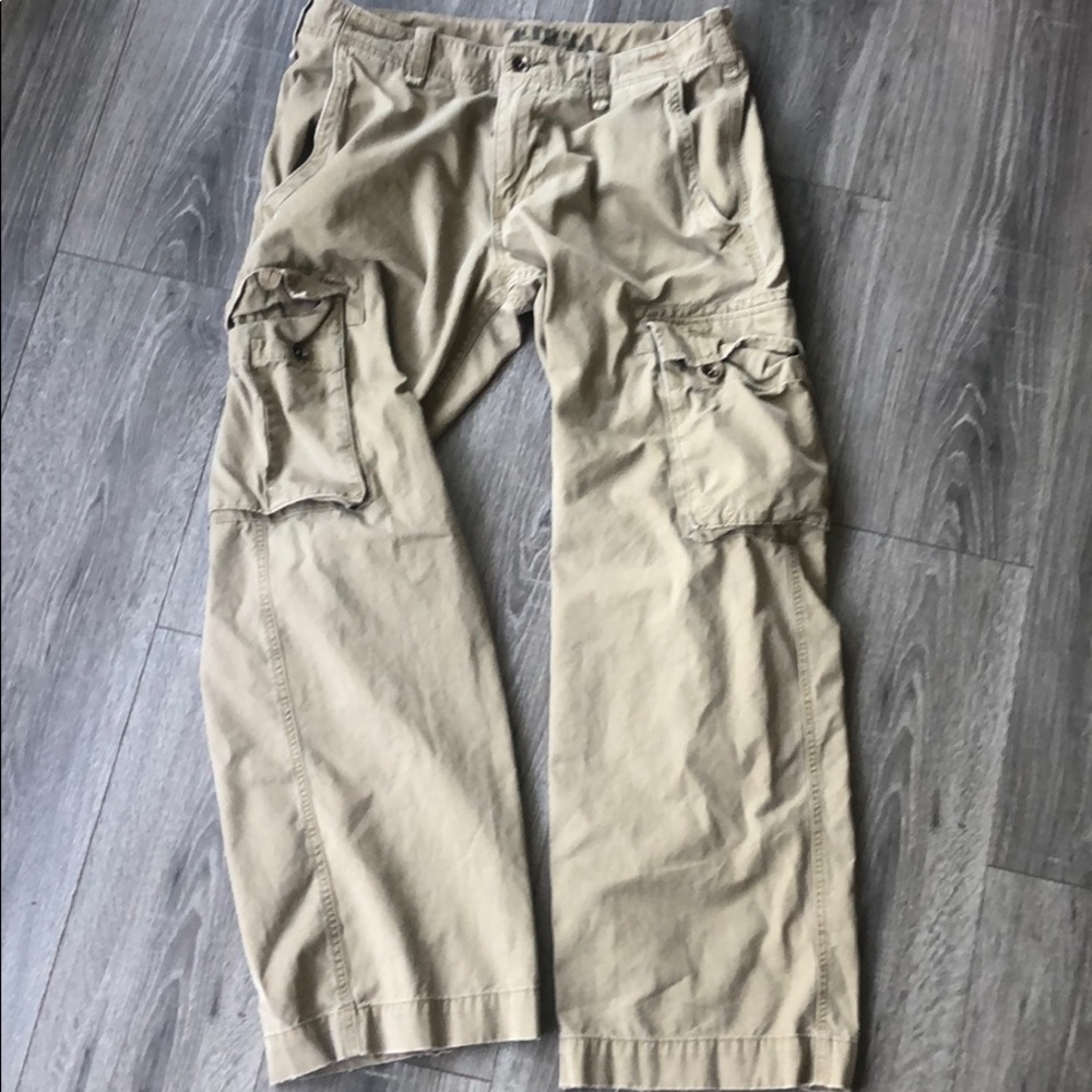 Khaki cargo pants